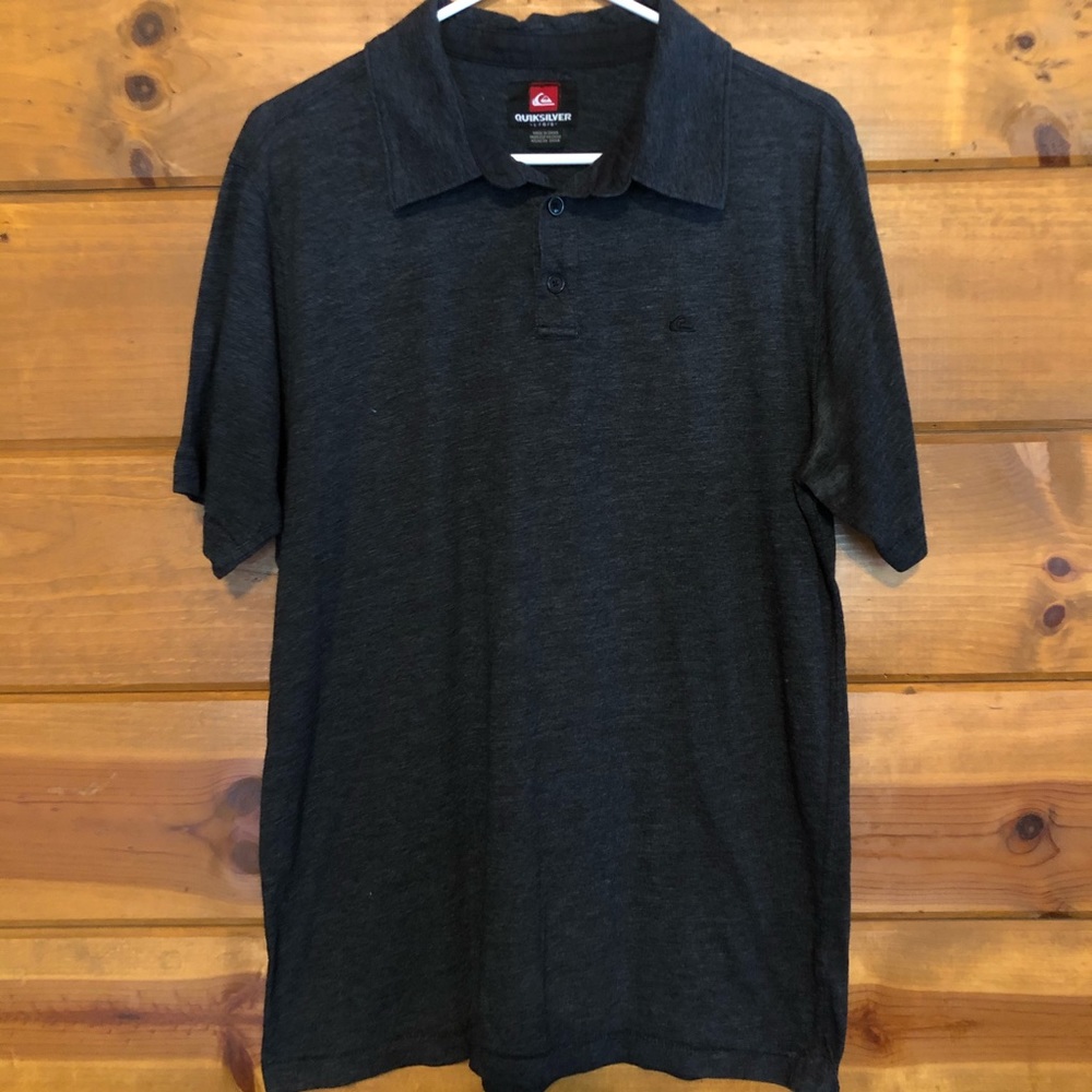 Grey quicksilver polo